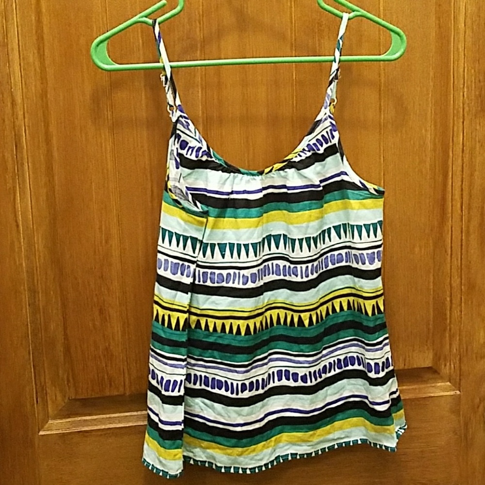 Loft Petites tropical top